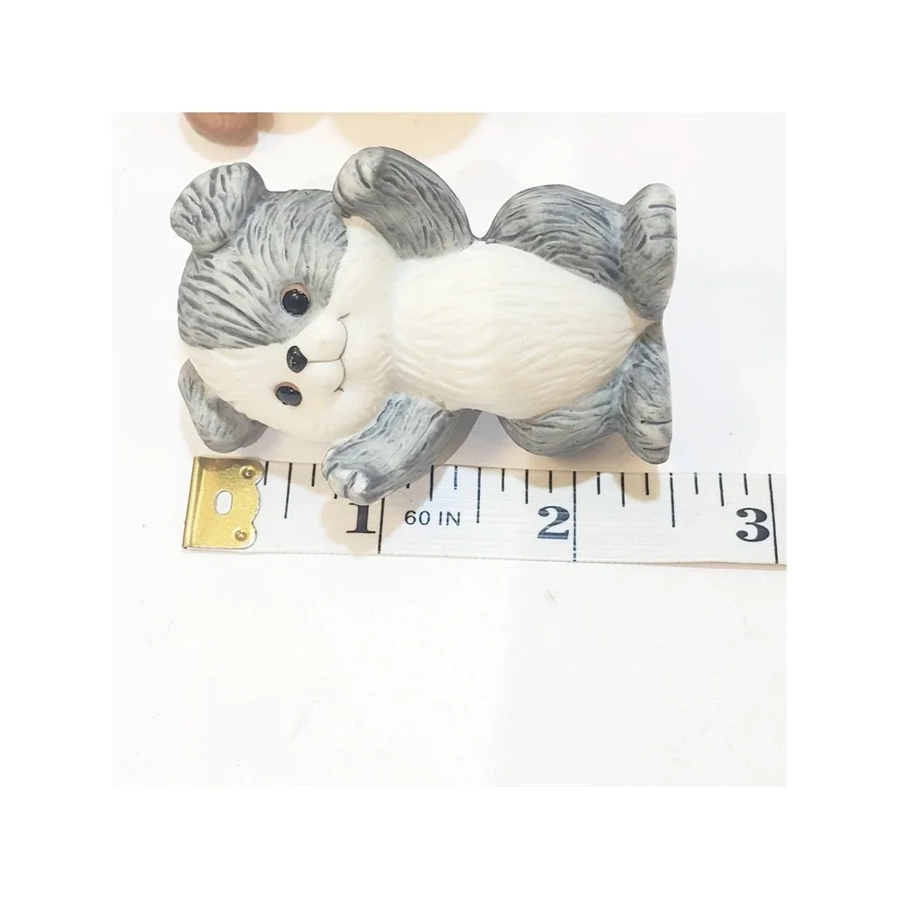 Lot of 2 Vtg Avon 1992 Porcelain Dogs Animals Best Buddies Figurine Figure 2.25